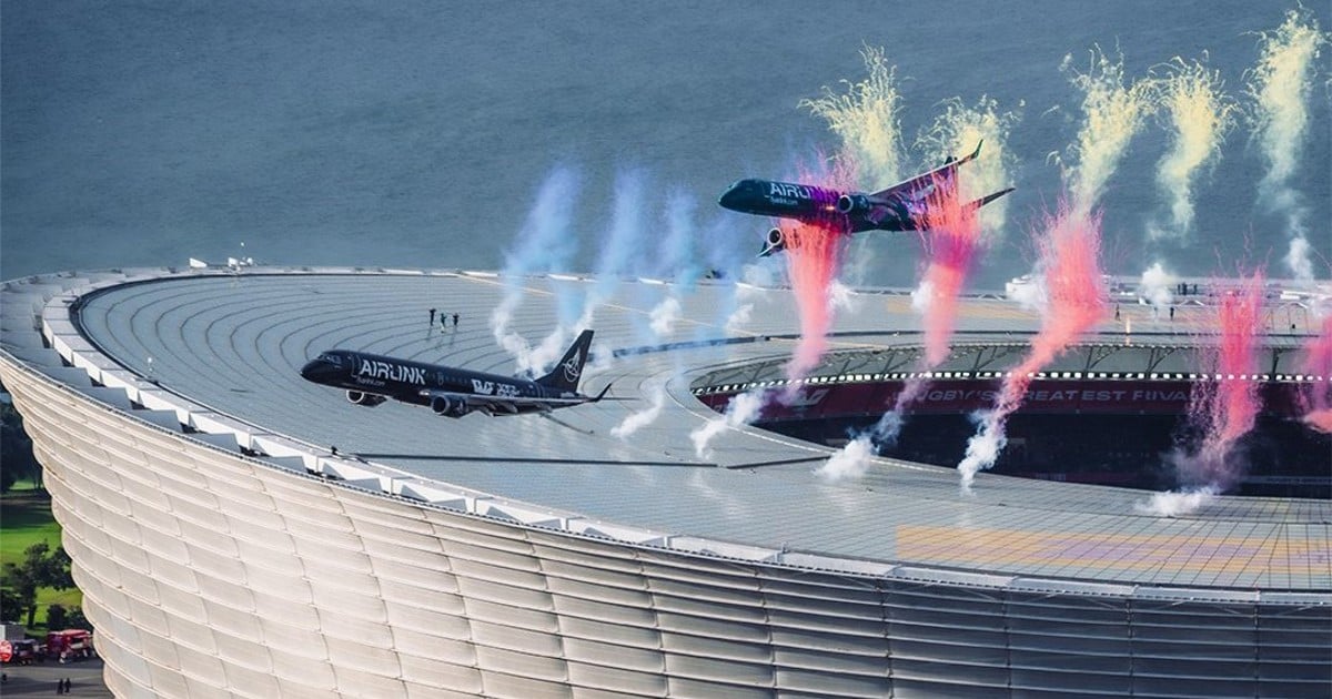 SACAA finalises report on Airlink’s controversial Springbok flypast