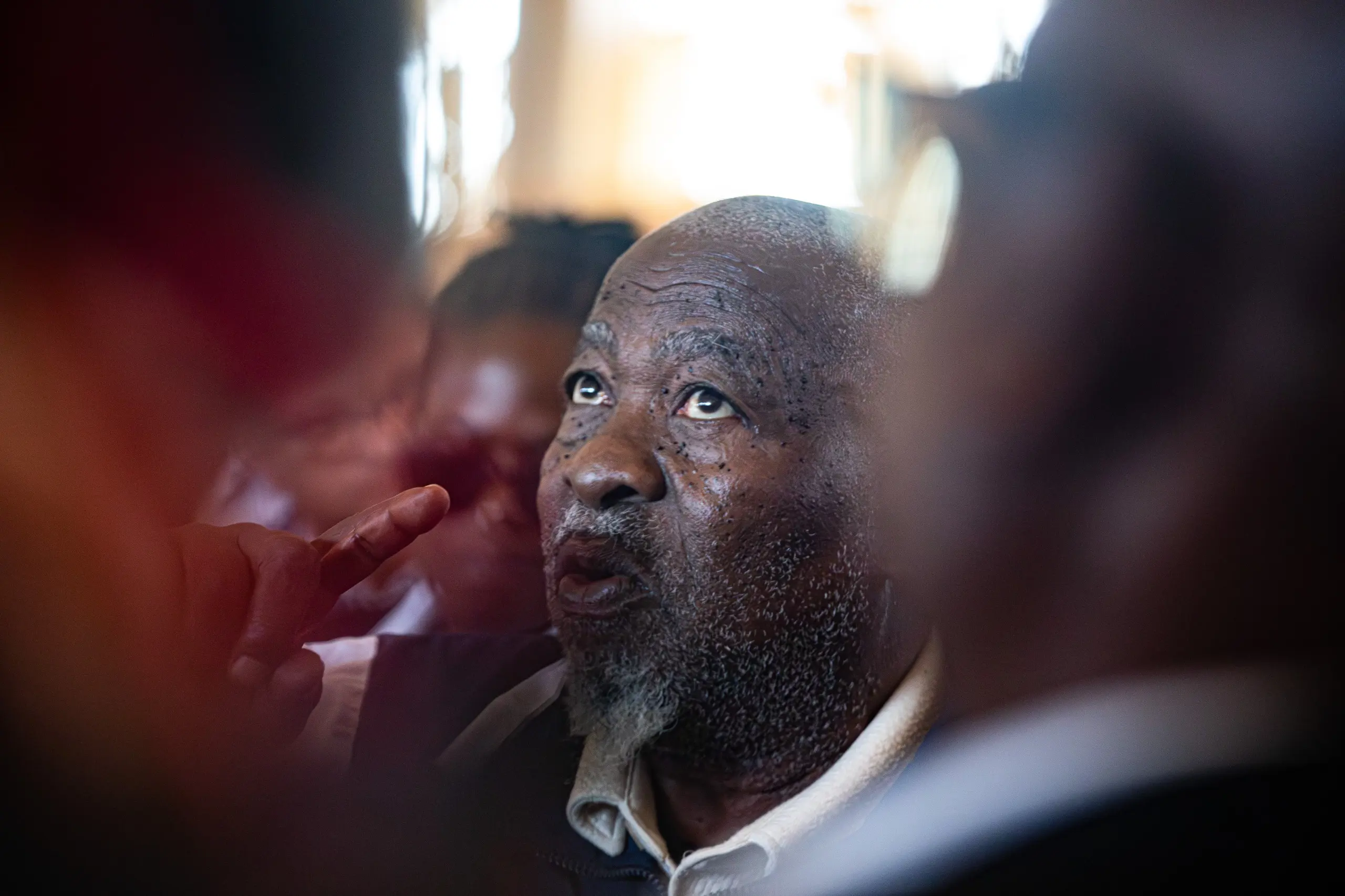 Mbulelo Goniwe described how he and Matthew were stopped by police days before Matthew and others were abducted and killed by apartheid police. Mbulelo Goniwe described how he and Matthew were stopped by police days before Matthew and others were abducted and killed by apartheid police.