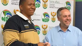 'Historic victory': Minister hands over first smart ID with traditional Khoisan name 'Historic victory': Minister hands over first smart ID with traditional Khoisan name