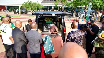 Nathi Mthethwa's family says bringing his mortal remains home was not easy Nathi Mthethwa's family says bringing his mortal remains home was not easy