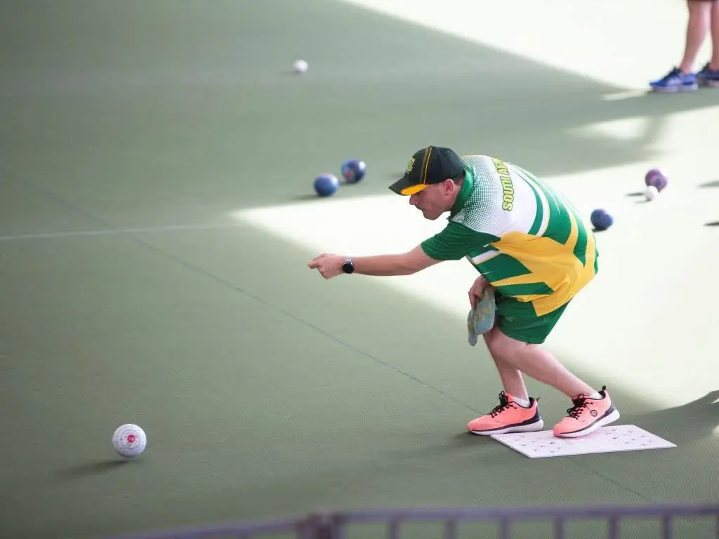 Jarid James won a bronze medal at the Bowls World Cup, held in Kuala Lumpur, Malaysia. Picture: World Bowls/ Facebook. Jarid James won a bronze medal at the Bowls World Cup, held in Kuala Lumpur, Malaysia. Picture: World Bowls/ Facebook.