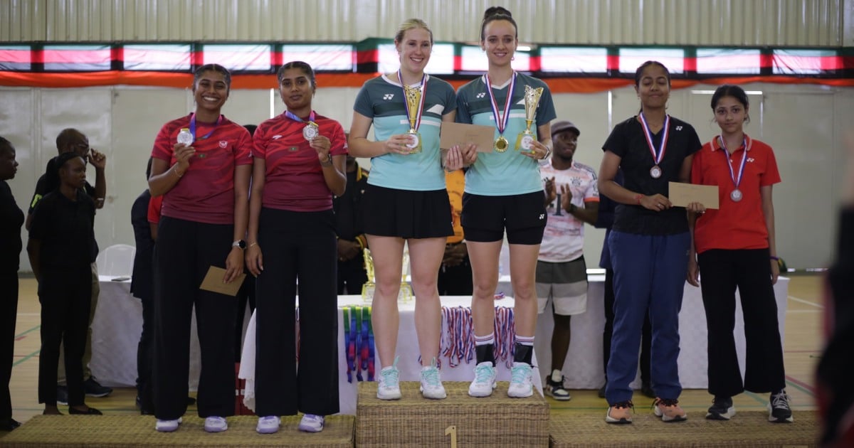 Badminton glory: Scholtz and Ackerman win gold at Zambian International Series
