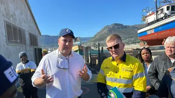 Govt delegation's visit to Hout Bay Harbour draws community's anger Govt delegation's visit to Hout Bay Harbour draws community's anger