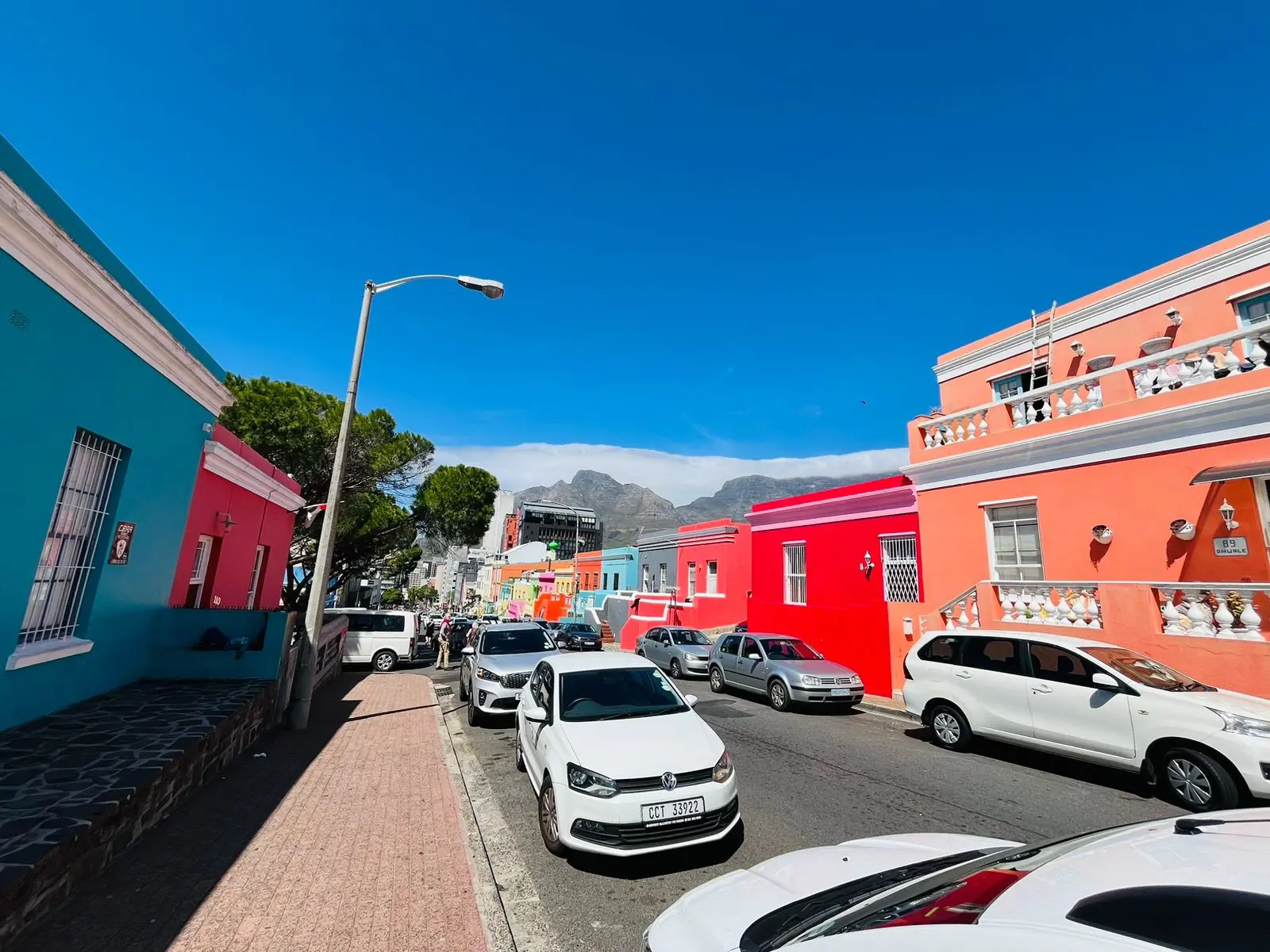 A view of the colourful homes in Wale Street in Bo-Kaap, Cape Town. Picture: Ntuthuzelo Nene/Eyewitness News A view of the colourful homes in Wale Street in Bo-Kaap, Cape Town. Picture: Ntuthuzelo Nene/Eyewitness News