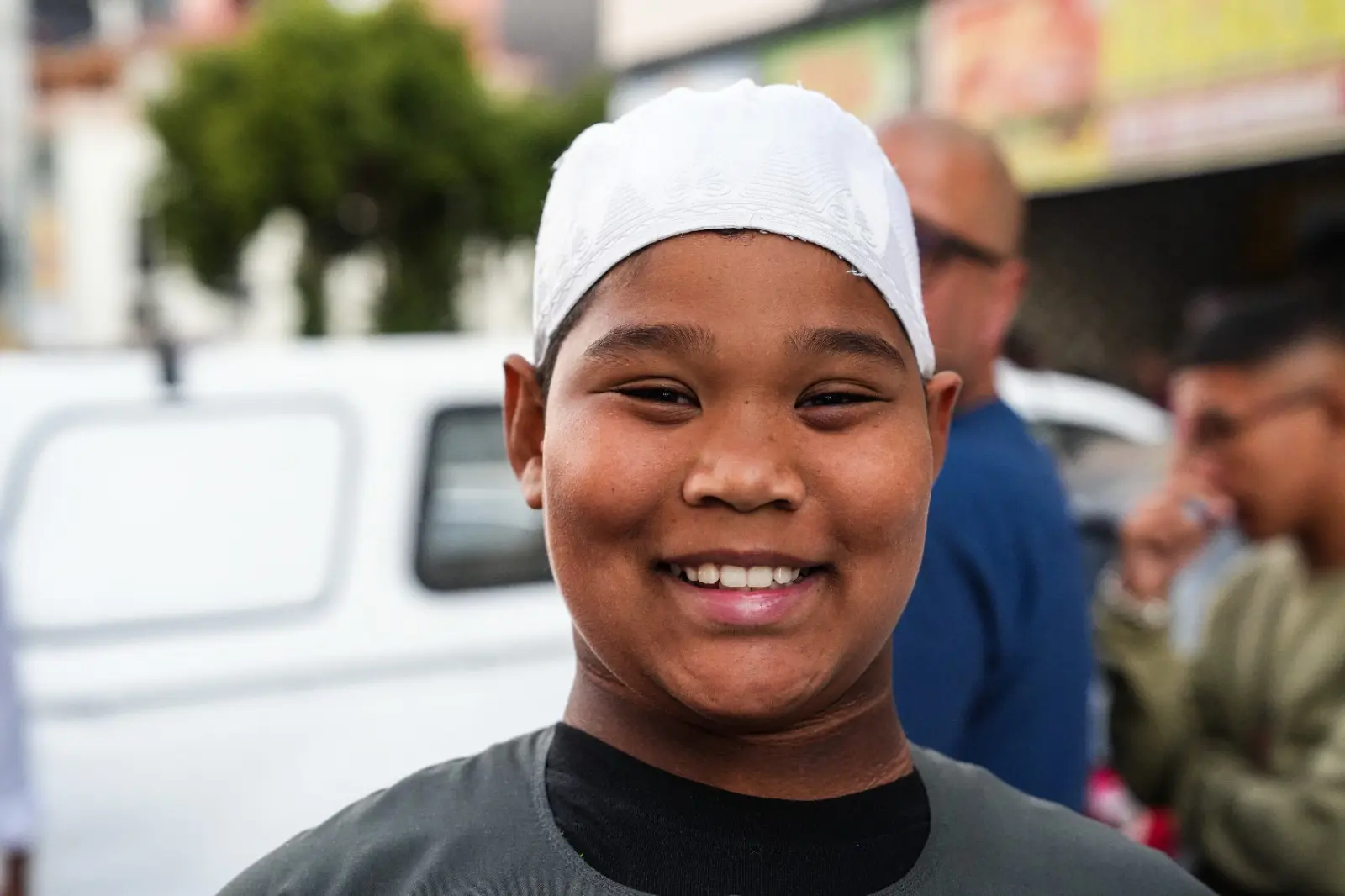A young boy poses for a photo before Iftar (breaking of fast) on Saturday, 08 March 2025. Picture: Kayleen Morgan/ Eyewitness News A young boy poses for a photo before Iftar (breaking of fast) on Saturday, 08 March 2025. Picture: Kayleen Morgan/ Eyewitness News