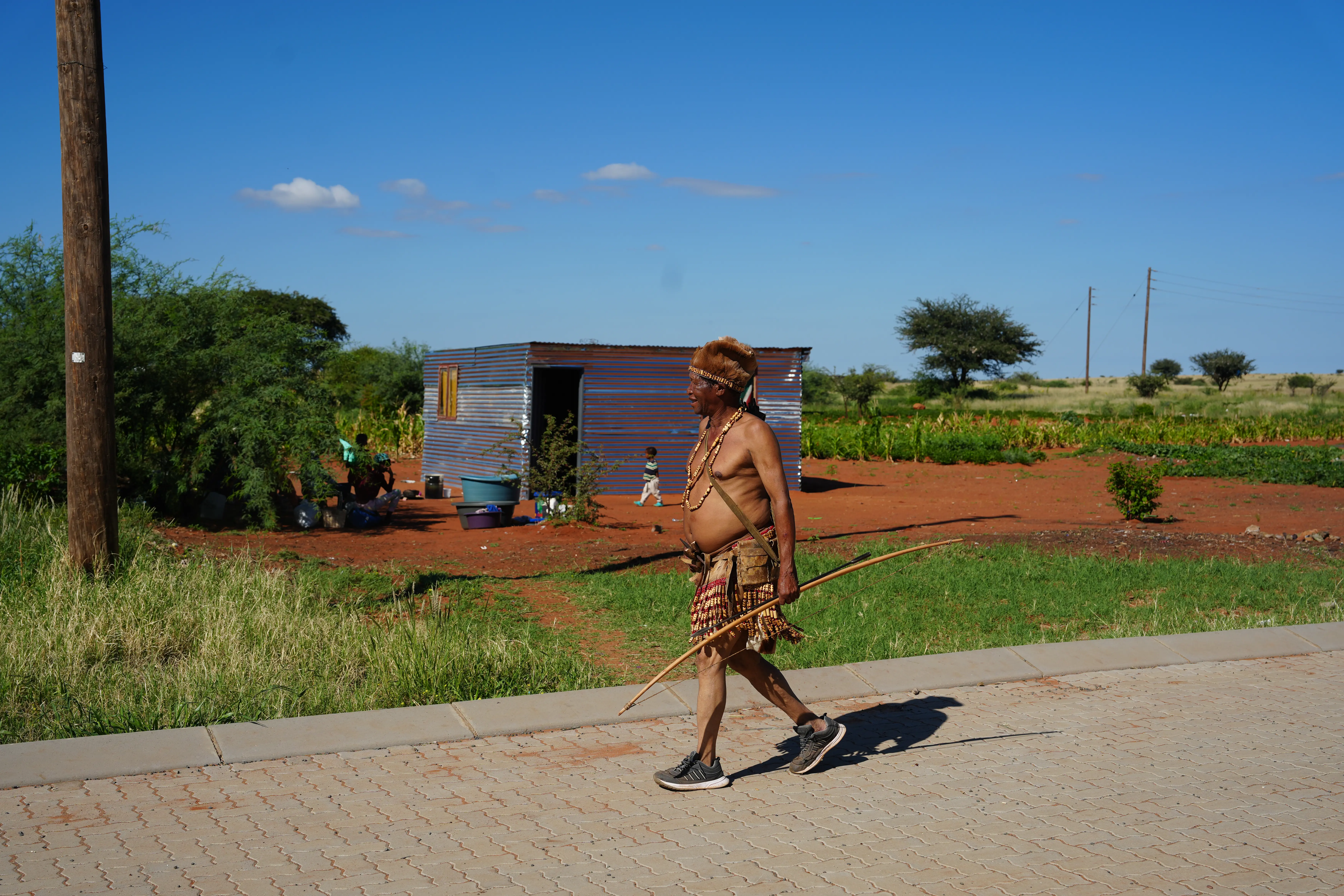 The leader of the !Xun San of Platfontein lives in an RDP house - a far cry, the community says, from other traditional leaders in South Africa. Picture: Kayleen Morgan/Eyewitness News The leader of the !Xun San of Platfontein lives in an RDP house - a far cry, the community says, from other traditional leaders in South Africa. Picture: Kayleen Morgan/Eyewitness News