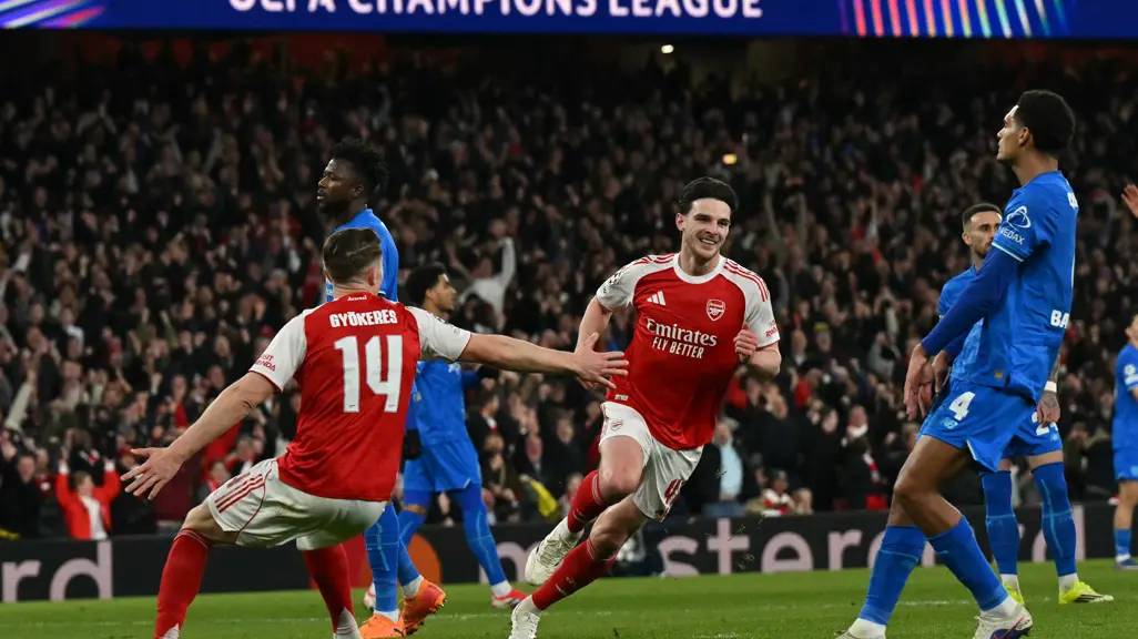 PSG, Real Madrid and Arsenal march into Champions League last eight