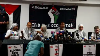 Global Sumud Flotilla activists call on govt to prosecute South Africans financing Israeli military's war in Gaza Global Sumud Flotilla activists call on govt to prosecute South Africans financing Israeli military's war in Gaza