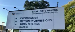 Fire contained on ninth floor of Charlotte Maxeke Hospital, investigation underway Fire contained on ninth floor of Charlotte Maxeke Hospital, investigation underway