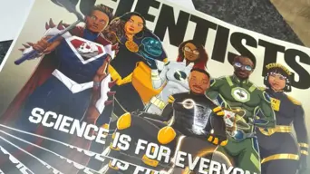 Biologist Justin Yarrow turns real-life African scientists into superheroes Biologist Justin Yarrow turns real-life African scientists into superheroes