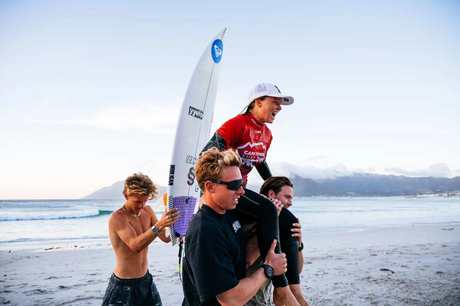 South African surfer Jessie van Niekerk competing at the World Surf League (WSL) Qualifying Series (QS) Cape Town Surf Pro QS 1,000 at Long Beach in Kommetjie, Cape Town on Saturday on Sunday, 30 March 2025. Picture: World Surf League Kody McGregor South African surfer Jessie van Niekerk competing at the World Surf League (WSL) Qualifying Series (QS) Cape Town Surf Pro QS 1,000 at Long Beach in Kommetjie, Cape Town on Saturday on Sunday, 30 March 2025. Picture: World Surf League Kody McGregor