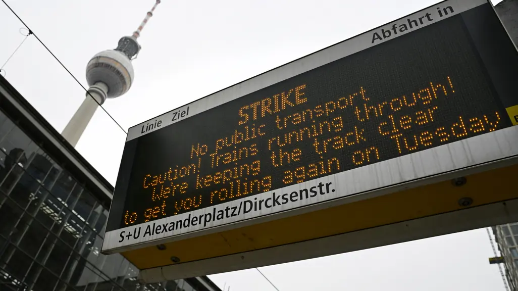 Germany hit by nationwide public transport strike