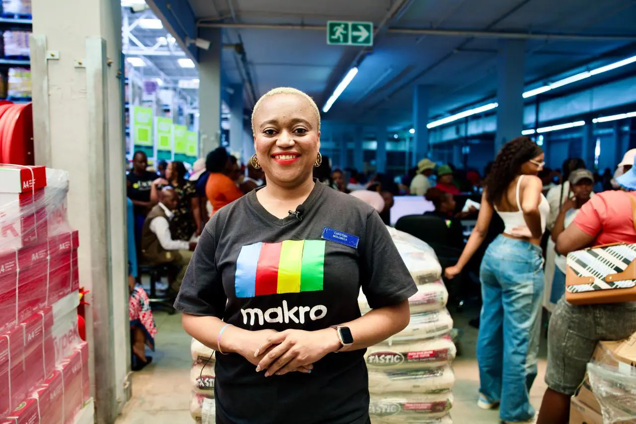 Makro Woodmead store food manager Christina Molobela. Picture: Katlego Jiayne/EWN Makro Woodmead store food manager Christina Molobela. Picture: Katlego Jiayne/EWN