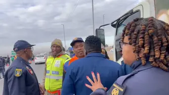 Operation Shanela stop-and-search: Clashes break out between police, motorists in Roodepoort Operation Shanela stop-and-search: Clashes break out between police, motorists in Roodepoort