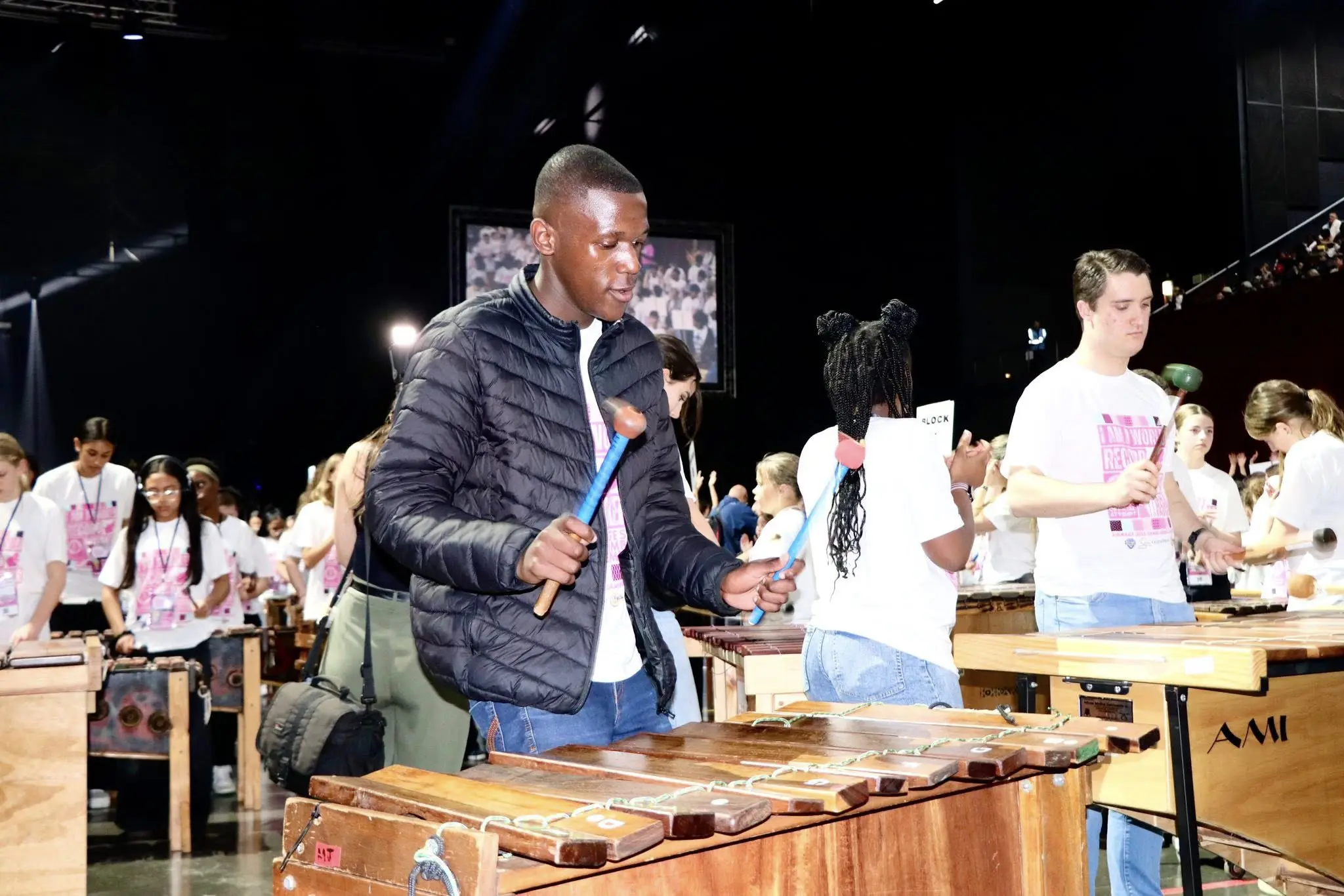 On Sunday, 3 August 2025, Western Cape schools officially made history with the largest marimba ensemble ever recorded with 1,276 young people drumming as one. Picture: Alan Winde/ Facebook. On Sunday, 3 August 2025, Western Cape schools officially made history with the largest marimba ensemble ever recorded with 1,276 young people drumming as one. Picture: Alan Winde/ Facebook.