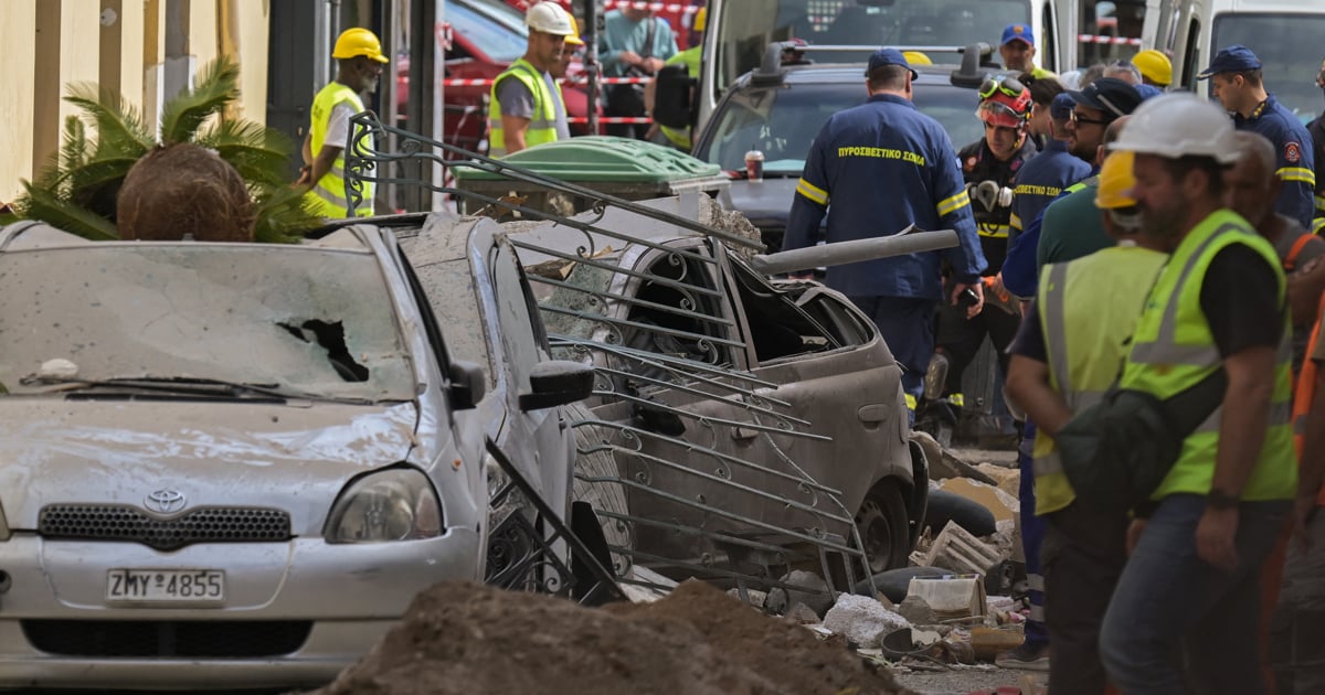 Killed American couple recovered from collapsed Athens building - EWN