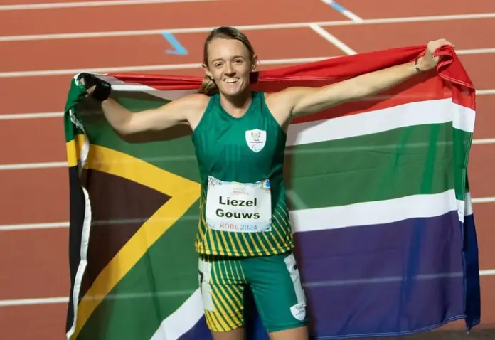 Para-athlete Liezel Gouws will represent South Africa at the 2024 Paralympics in track and field. Picture: Andries Kruger/ Facebook. Para-athlete Liezel Gouws will represent South Africa at the 2024 Paralympics in track and field. Picture: Andries Kruger/ Facebook.