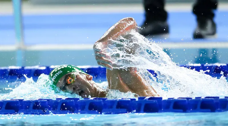 aQuellé Midmar Mile swimmer Muhammed Adam. Picture: Supplied. aQuellé Midmar Mile swimmer Muhammed Adam. Picture: Supplied.