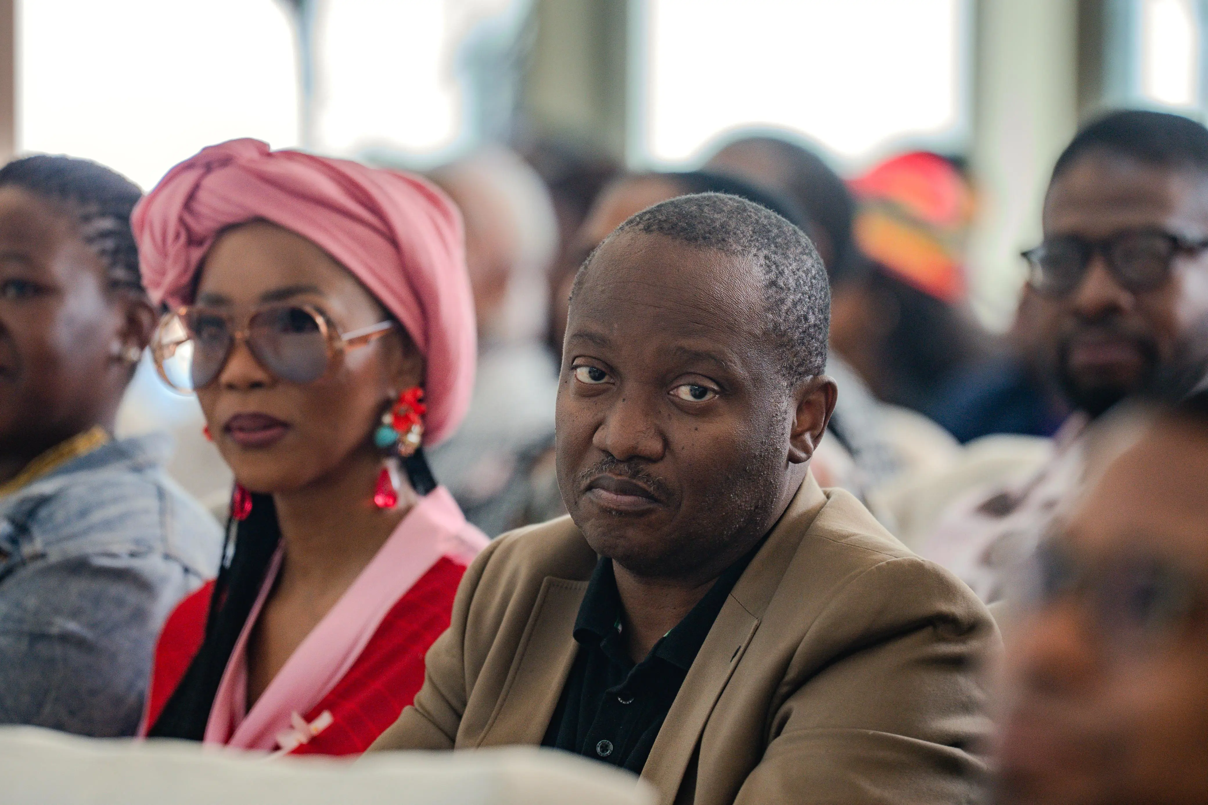Veteran journalist, JJ Tabane, attended the memorial service in honour of Tshidi Madia at Primedia's headquarters in Sandton, Johannesburg on 2 September. Picture: Sphamandla Dlamini & Katlego Jiyane/EWN Veteran journalist, JJ Tabane, attended the memorial service in honour of Tshidi Madia at Primedia's headquarters in Sandton, Johannesburg on 2 September. Picture: Sphamandla Dlamini & Katlego Jiyane/EWN