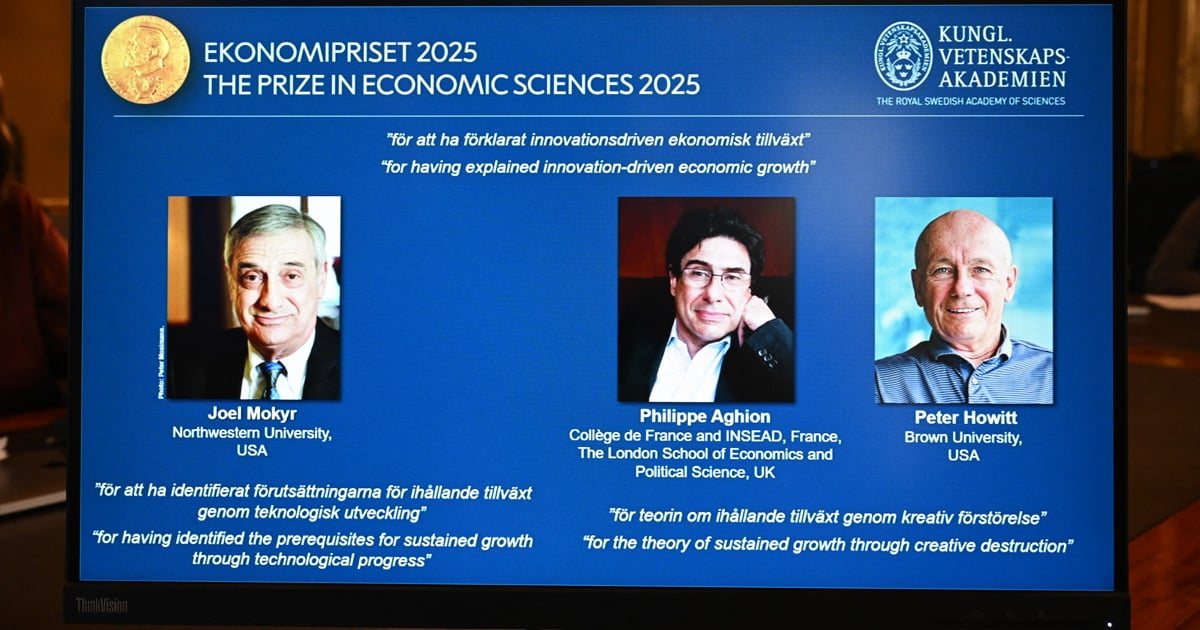 Technological innovation research wins 2025 Nobel Prize in Economics