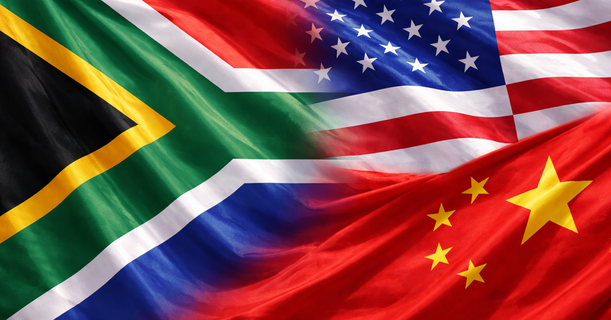 South Africa caught in a three-body problem of global power
