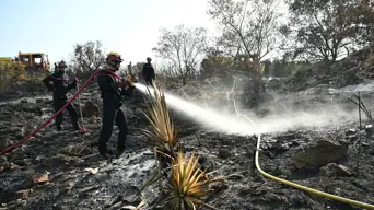 'Challenging day' for firefighters battling huge blaze in France 'Challenging day' for firefighters battling huge blaze in France