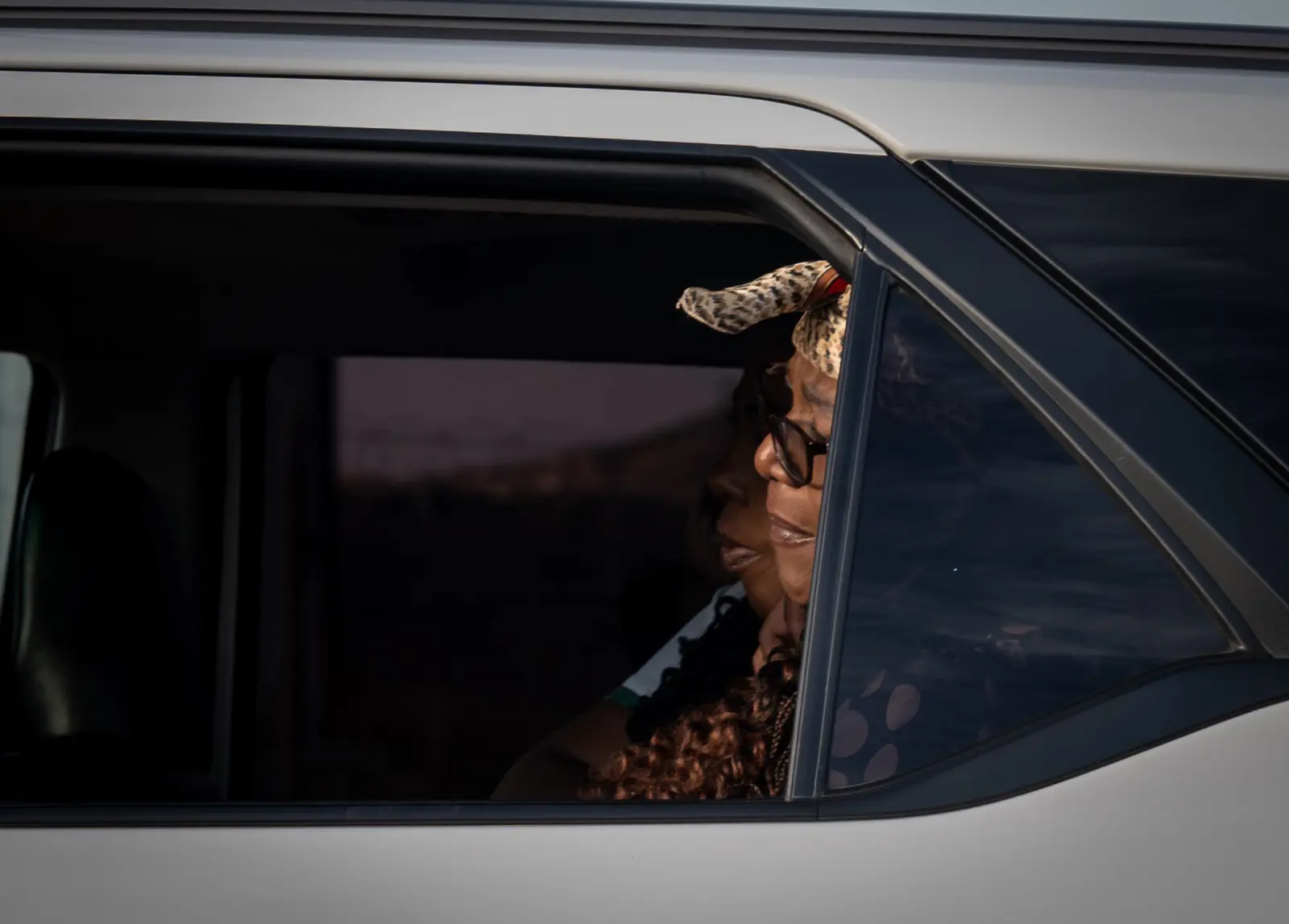 Prince Mangosuthu Buthelezi's daughter Phumzile as her father's remains were escorted from a local mortuary in Ulundi to his KwaPhindangene residence for the last time on 15 September 2023. Picture: Xanderleigh Dookey Makhaza/Eyewitness News Prince Mangosuthu Buthelezi's daughter Phumzile as her father's remains were escorted from a local mortuary in Ulundi to his KwaPhindangene residence for the last time on 15 September 2023. Picture: Xanderleigh Dookey Makhaza/Eyewitness News