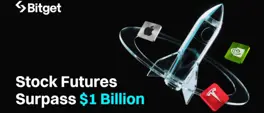 Bitget’s Stock Futures volume exceeds $1 billion Bitget’s Stock Futures volume exceeds $1 billion