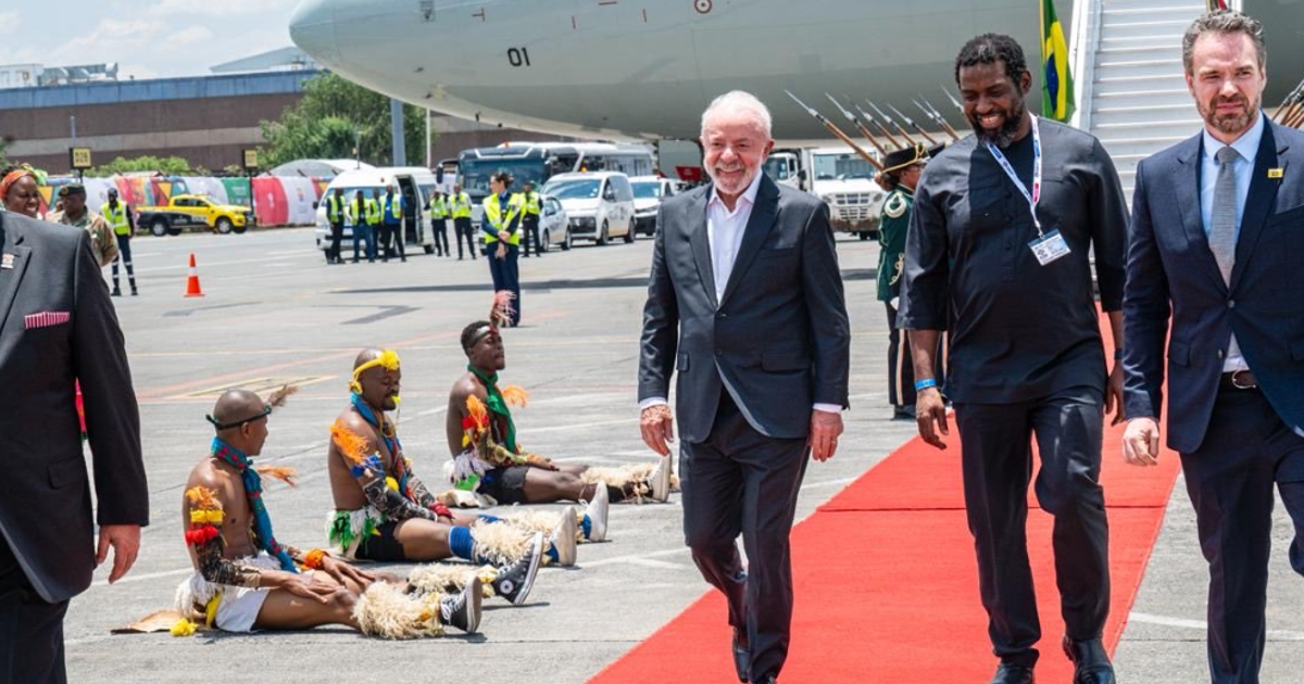 Brazil's Da Silva first BRICS leader to arrive at G20 Summit in SA