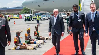 Brazil's Da Silva first BRICS leader to arrive at G20 Summit in SA Brazil's Da Silva first BRICS leader to arrive at G20 Summit in SA