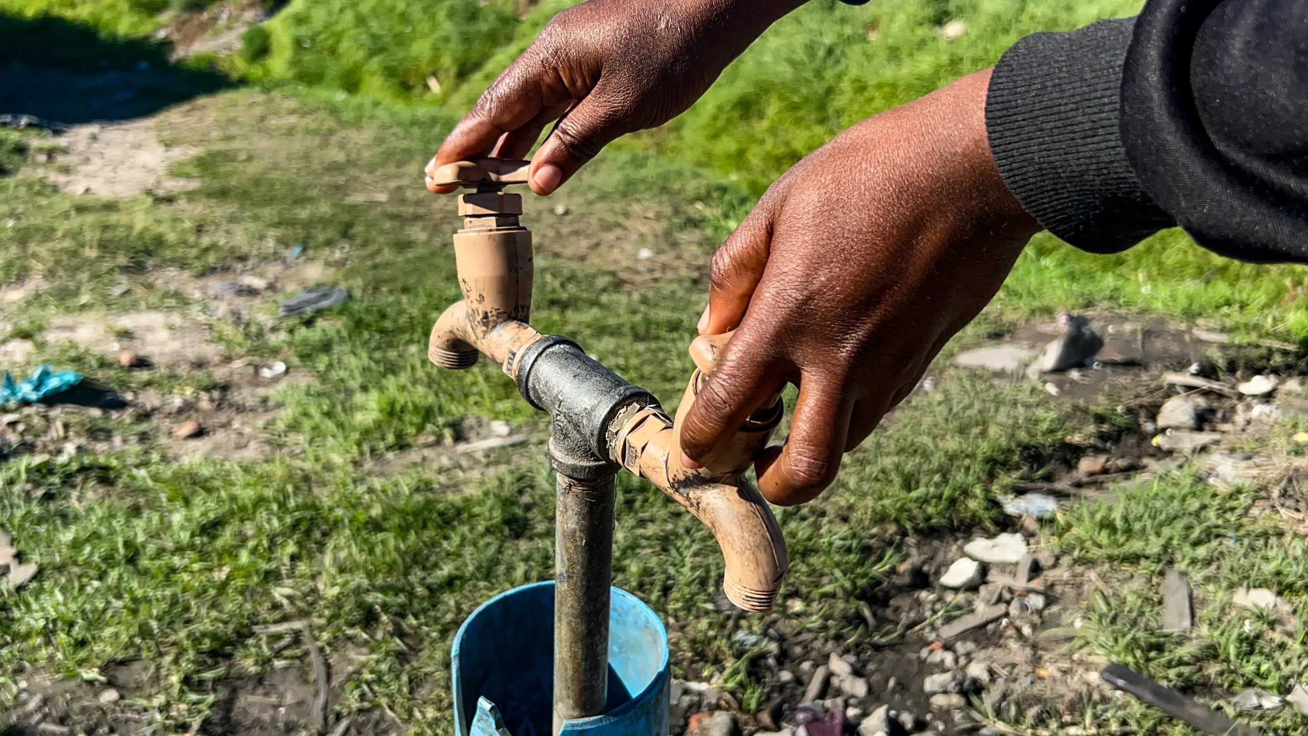 Taps are dry in Philippi's Horticultural Area, where a group of 60 farmworkers live. Picture: Kayleen Morgan/Eyewitness News Taps are dry in Philippi's Horticultural Area, where a group of 60 farmworkers live. Picture: Kayleen Morgan/Eyewitness News