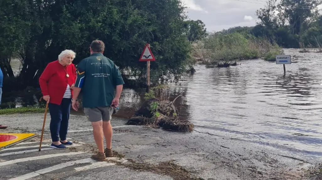 Relief efforts underway in Cape Town after heavy rains submerged homes