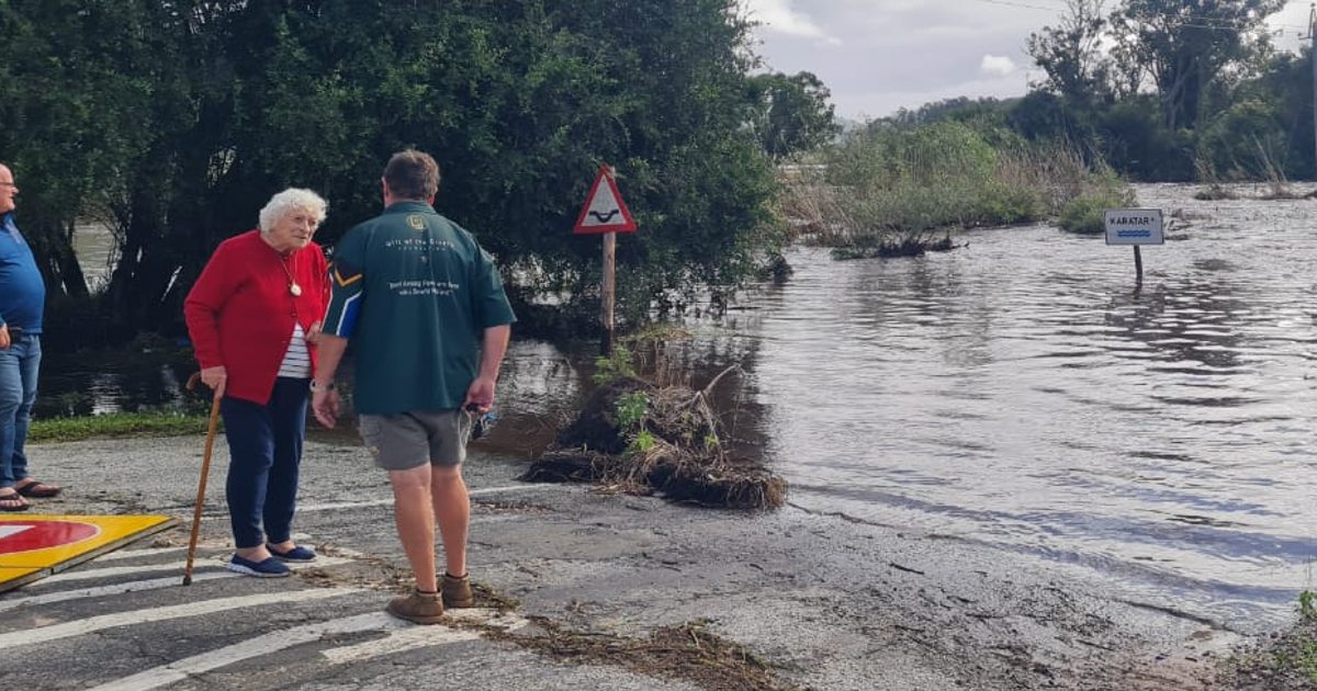 Relief efforts underway in Cape Town after heavy rains submerged homes
