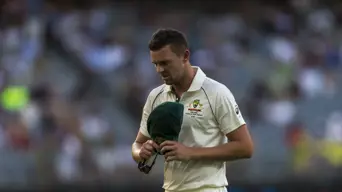 Australia's Hazlewood gets all-clear after Ashes scare but Abbott ruled out Australia's Hazlewood gets all-clear after Ashes scare but Abbott ruled out