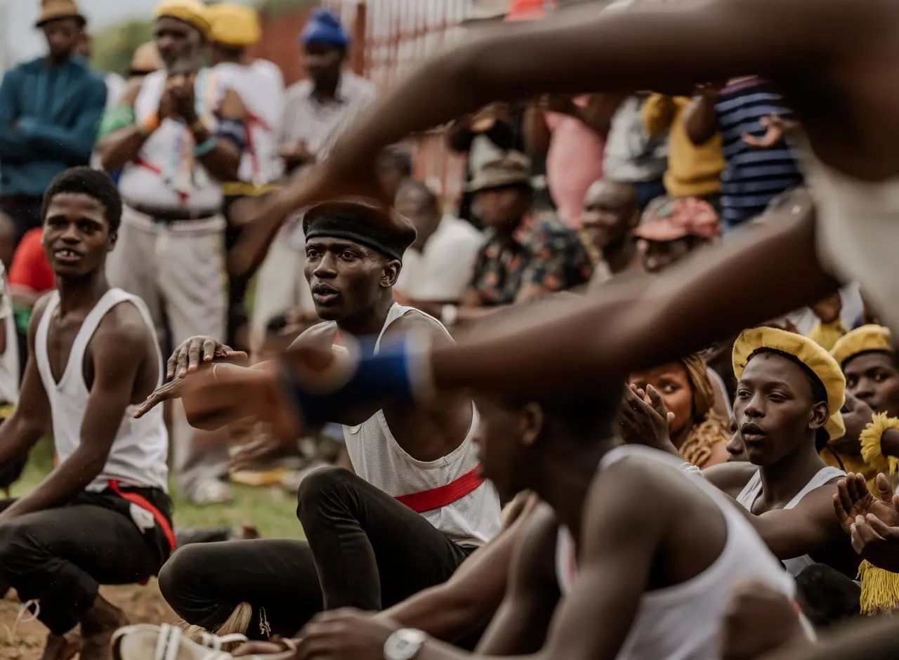 As the festive season approaches, hostel residents in Diepkloof came together for what they call their “last dance” a traditional Zulu performance that closes off the year.12/2025/ Picture: Sphamandla Dlamini EWN As the festive season approaches, hostel residents in Diepkloof came together for what they call their “last dance” a traditional Zulu performance that closes off the year.12/2025/ Picture: Sphamandla Dlamini EWN