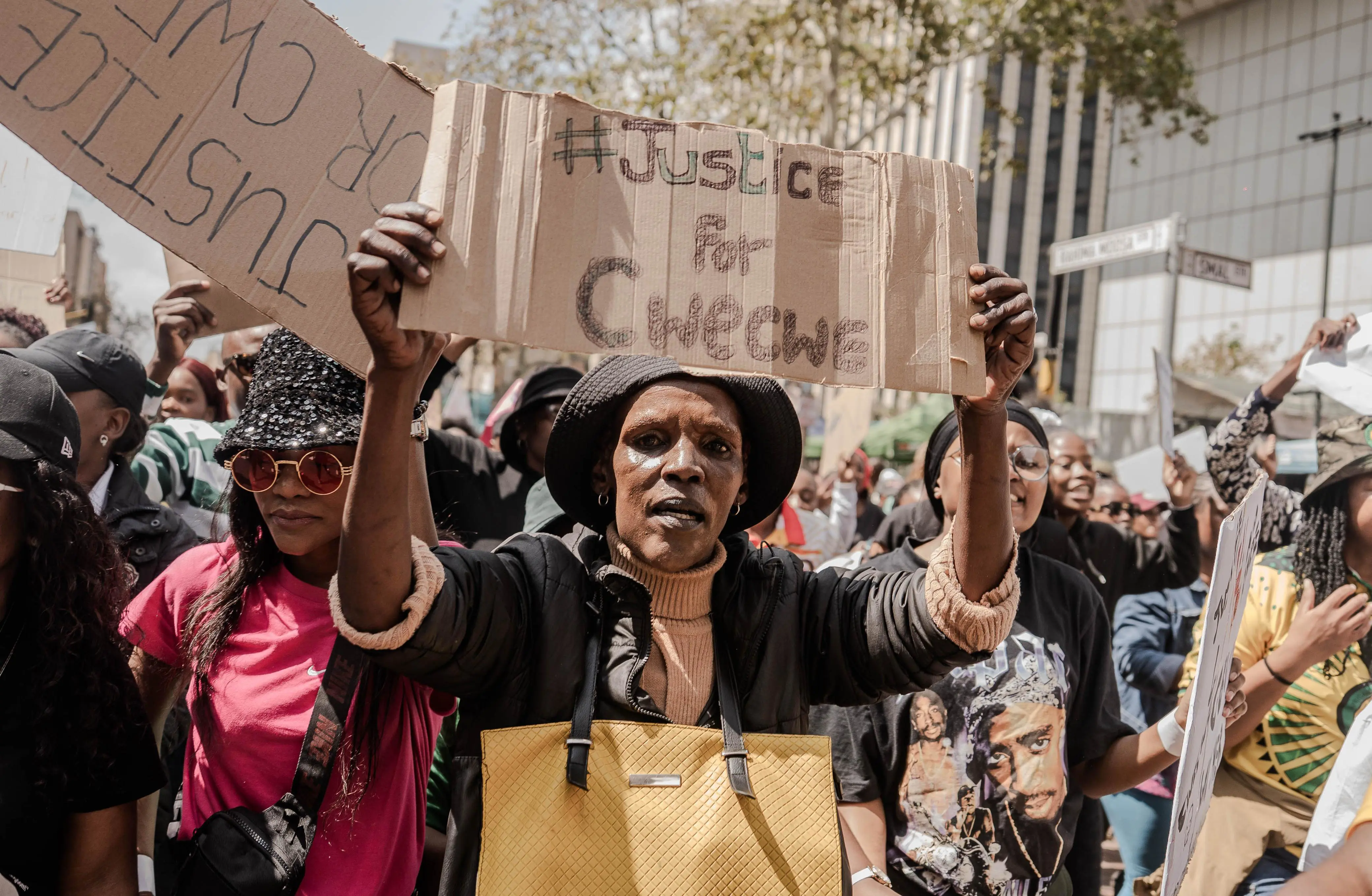 IN PICS | Hundreds protest over rape of 7-year-old EC girl