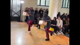 WATCH: MaXhosa, Robot Boii's skhothane stunt at Paris Fashion Week goes viral WATCH: MaXhosa, Robot Boii's skhothane stunt at Paris Fashion Week goes viral
