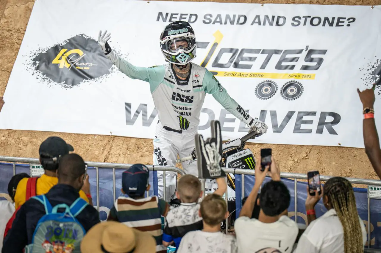 Top freestyle motocross and motocross riders took to the ramps to compete in the Best Whip and Best Trick contests on Saturday, 29 November 2025. Picture: Katlego Jiyane/EWN. Top freestyle motocross and motocross riders took to the ramps to compete in the Best Whip and Best Trick contests on Saturday, 29 November 2025. Picture: Katlego Jiyane/EWN.