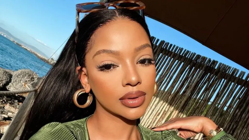 Mzansi shocked after Mihlali Ndamase posts pics of bruised face