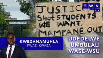 Kwezanamuhla: Bekunombhikisho wabafundi eWSU eMthatha, iqalile i-sardine run eThekwini Kwezanamuhla: Bekunombhikisho wabafundi eWSU eMthatha, iqalile i-sardine run eThekwini