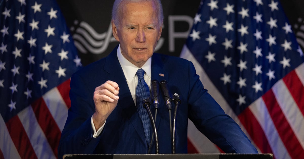 Biden slams Trump 'destruction' in first post-presidency speech