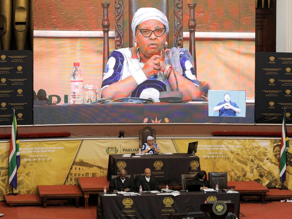 Mapisa-Nqakula should've resigned immediately, instead of trying to delay arrest - Vimarsana News