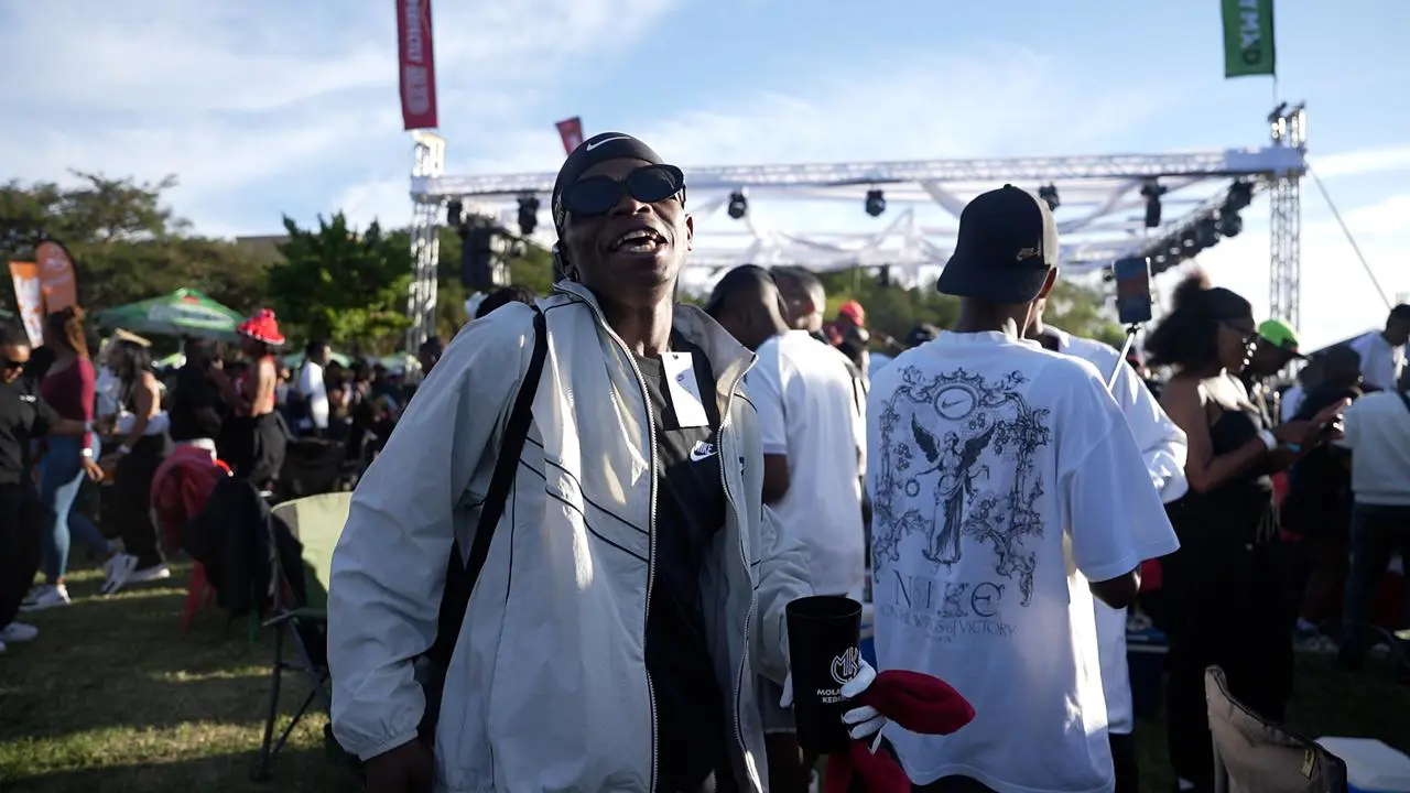 Revellers at the Lekompo Mix event. Photo: Katlego Jiyane Revellers at the Lekompo Mix event. Photo: Katlego Jiyane