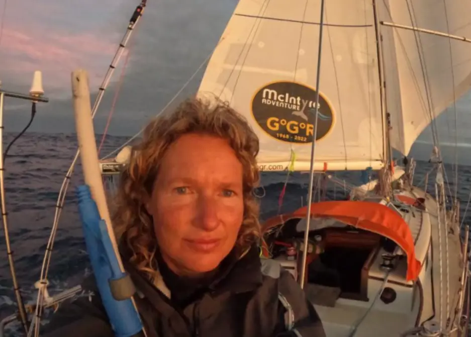 South African Kirsten Neuschäfer was named female 2023 Rolex World Sailor of the Year. Picture: Supplied. South African Kirsten Neuschäfer was named female 2023 Rolex World Sailor of the Year. Picture: Supplied.