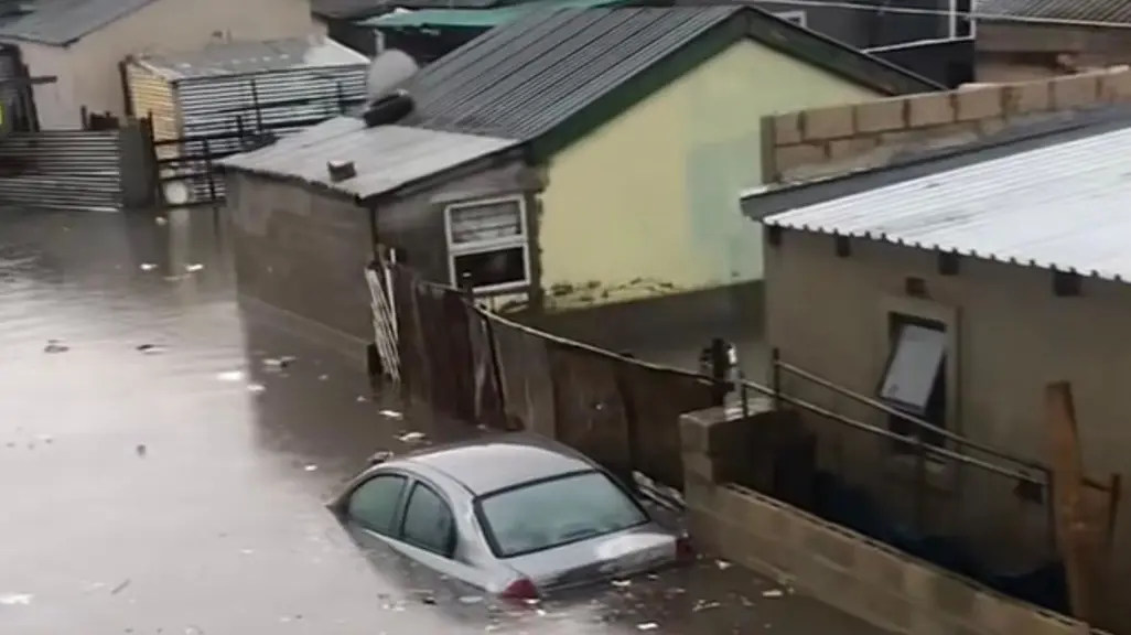 Cape Town Floods: Informal structures in Dunoon block vital drainage access