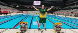 Olympic legend Terence Parkin swims for inclusion at Midmar Mile Olympic legend Terence Parkin swims for inclusion at Midmar Mile