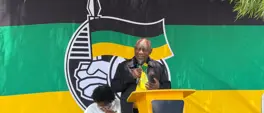 Ramaphosa during ANC celebrations: 'Many of our people still live in poverty' Ramaphosa during ANC celebrations: 'Many of our people still live in poverty'