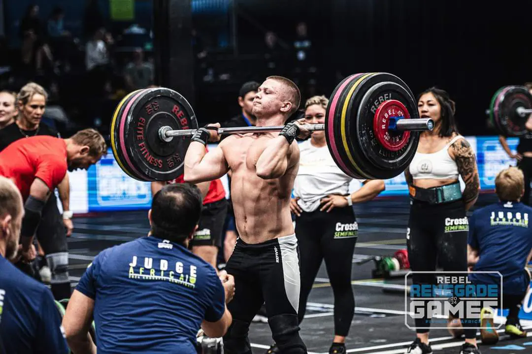 Jonathan Trumble competing at the CrossFit Rebel Renegade Games. Picture: Supplied. Jonathan Trumble competing at the CrossFit Rebel Renegade Games. Picture: Supplied.