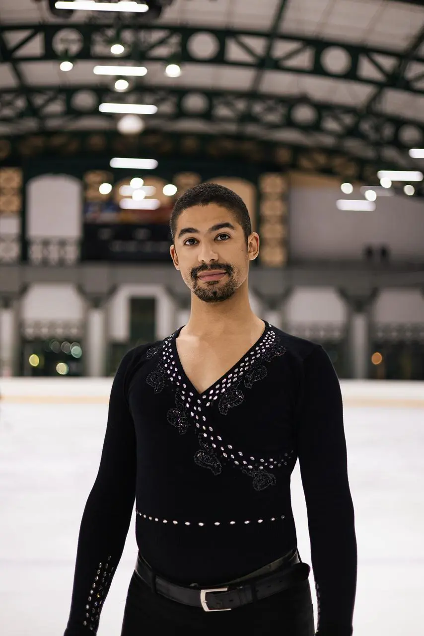 South African figure skater Shiven Bodasing. Picture: Supplied. South African figure skater Shiven Bodasing. Picture: Supplied.