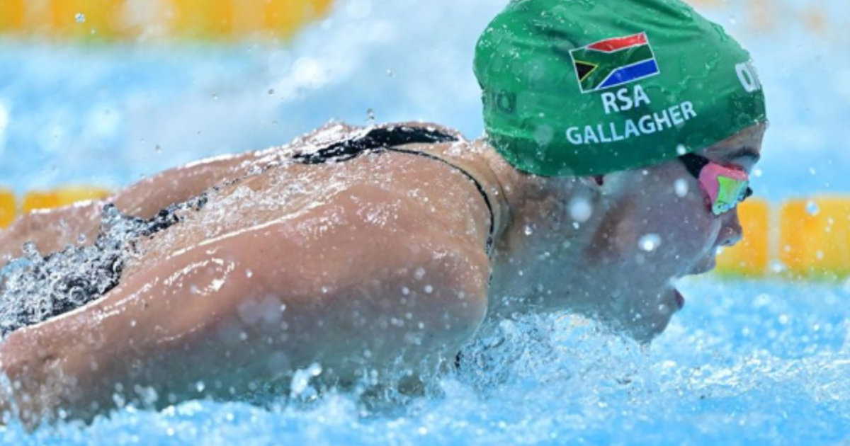 Team SA's swimming stars keep the medals flowing as Erin Gallagher claims ...
